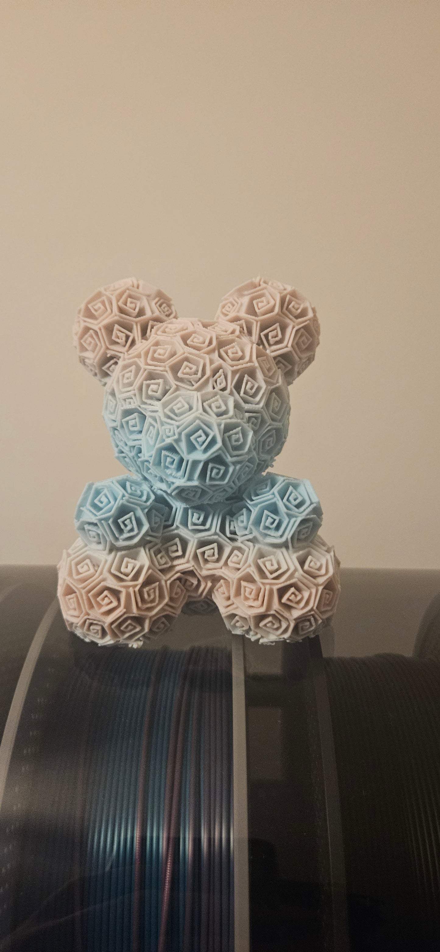 Rose Bear 100% Size