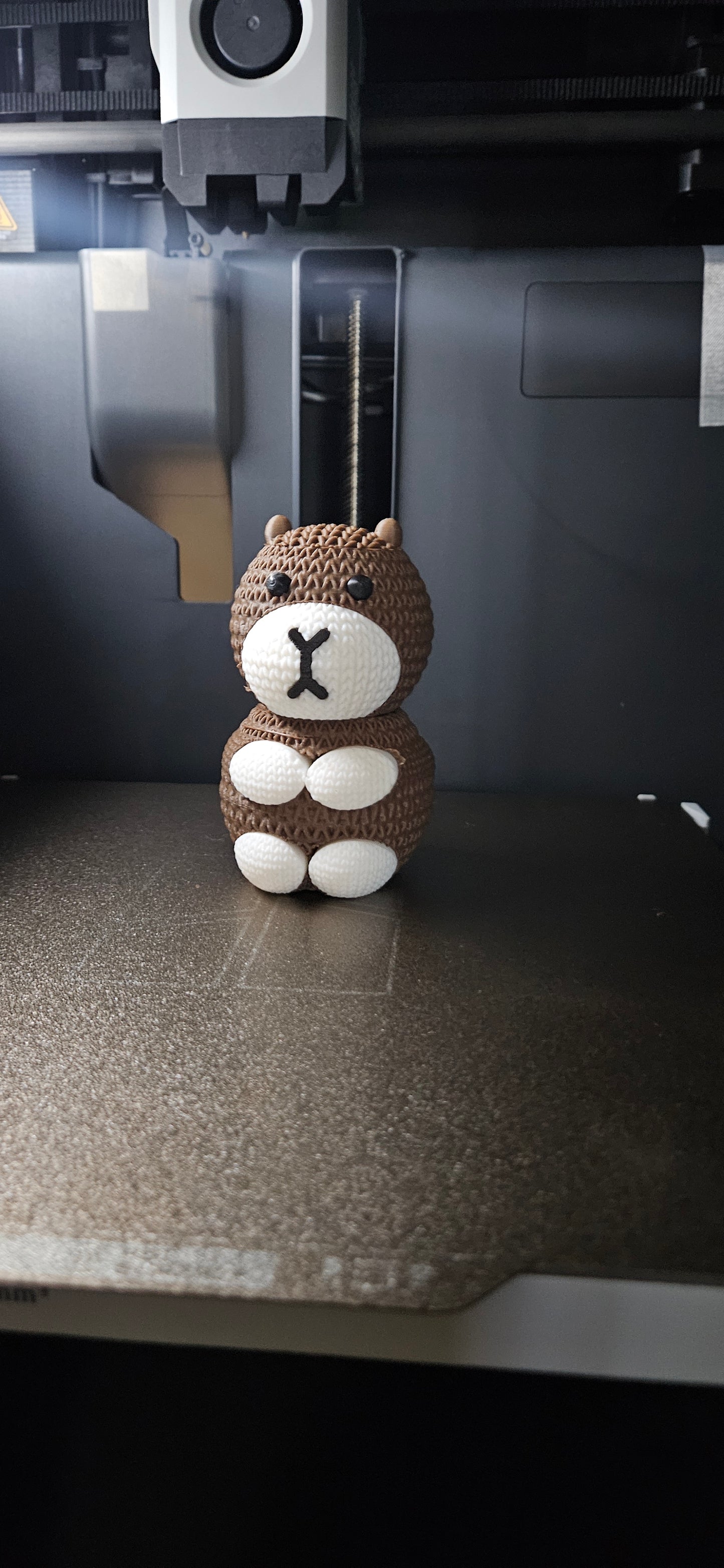 Buildable Knitted capybara